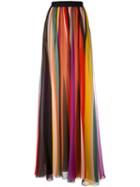 Elie Saab - Striped Maxi Skirt - Women - Silk - 36, Silk