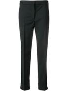 Pt01 Side Stripe Tailored Trousers - Black