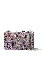 Pinko Sequin Shoulder Bag - Purple