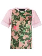 Mr & Mrs Italy Camo T-shirt - Pink