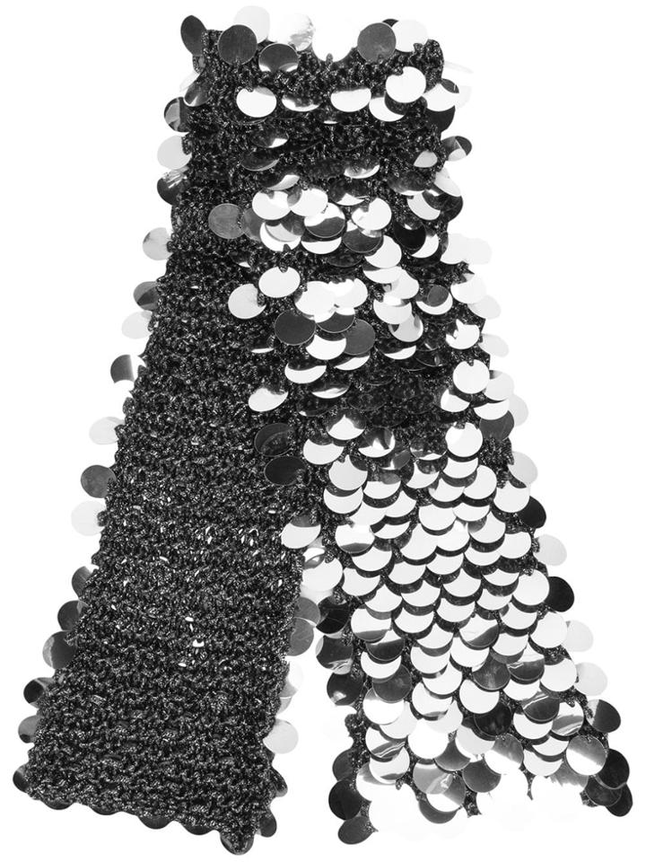 Faliero Sarti Chrome Disc Scarf - Black