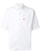 Ami Alexandre Mattiussi Ami De Coeur Short Sleeve Shirt - White