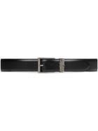 Gucci Leather Belt With Snake - Black