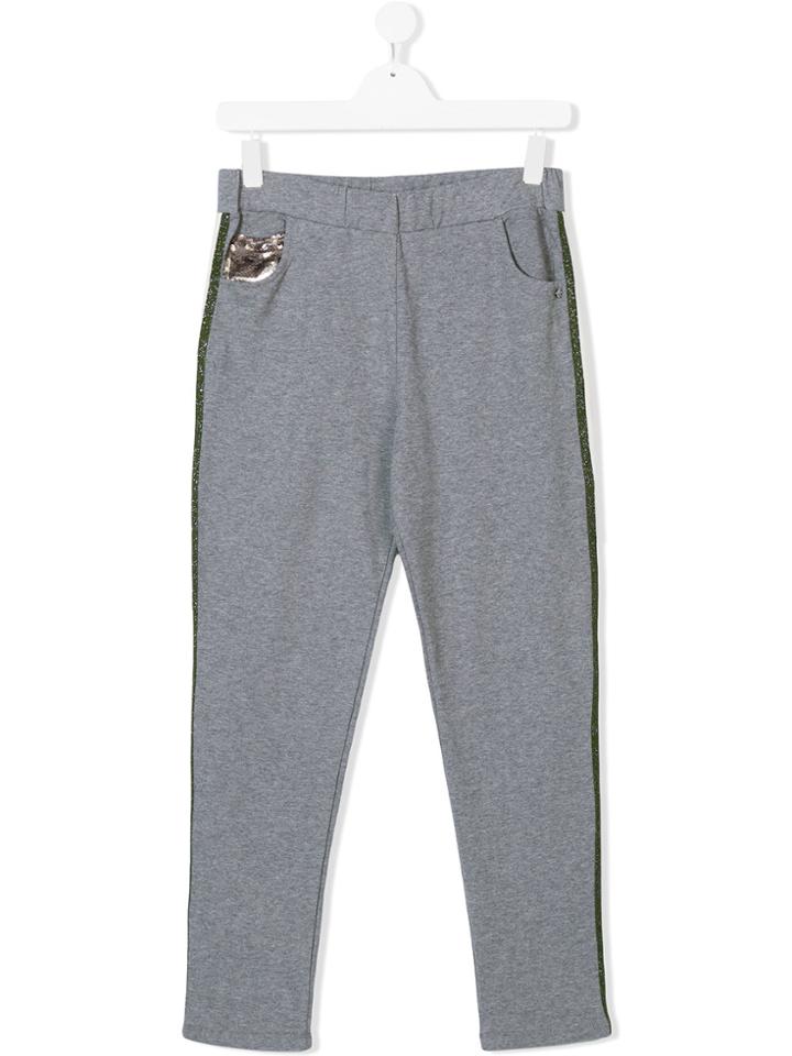 Miss Grant Kids Teen Embellished Leggings - Grey