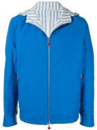 Kiton Reversible Hooded Jacket - Blue