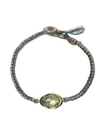 Brooke Gregson 14kt Gold Orbit Bracelet - Blue