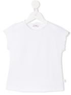 Il Gufo - Curled Edge T-shirt - Kids - Cotton/spandex/elastane - 3 Yrs, Toddler Girl's, White