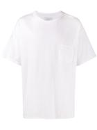 Facetasm Ripped Rib Oversized T Shirt - White