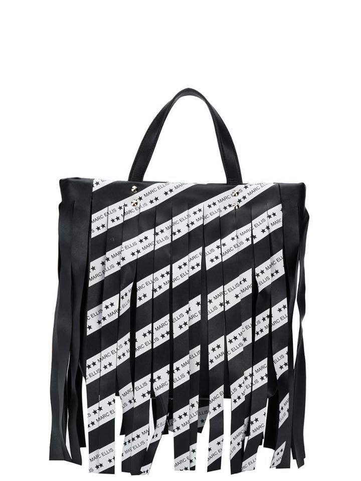 Marc Ellis Fringed Tote Bag - Black