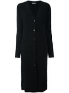 P.a.r.o.s.h. Long Fit Cardi-coat, Women's, Size: Small, Black, Cashmere/wool