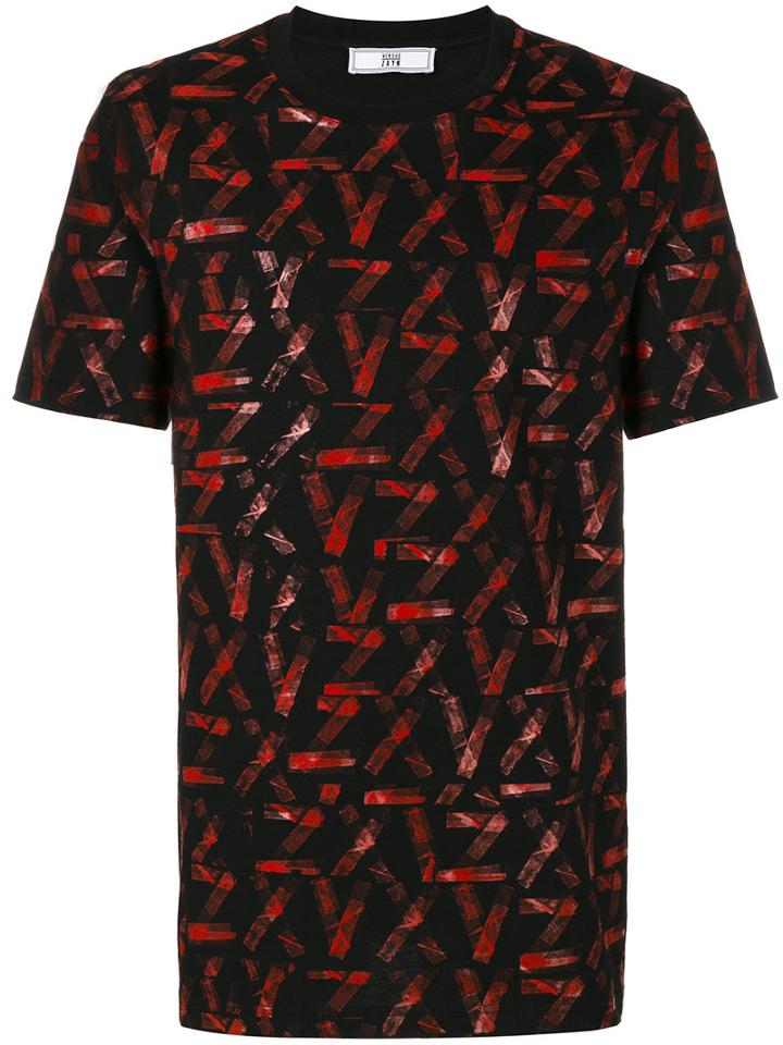 Versus - Zayn X Versus Printed T-shirt - Men - Cotton - L, Black, Cotton
