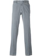 Canali Straight Leg Jeans, Men's, Size: 56, Grey, Cotton/polyester
