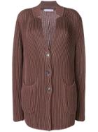 Fabiana Filippi Chunky Knit Cardigan - Brown