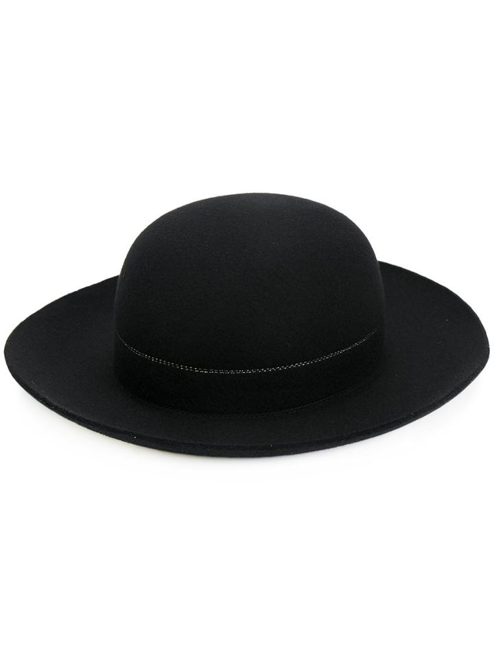 Comme Des Garçons Comme Des Garçons Brim Hat - Black