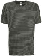Bassike Classic Striped T-shirt - Black