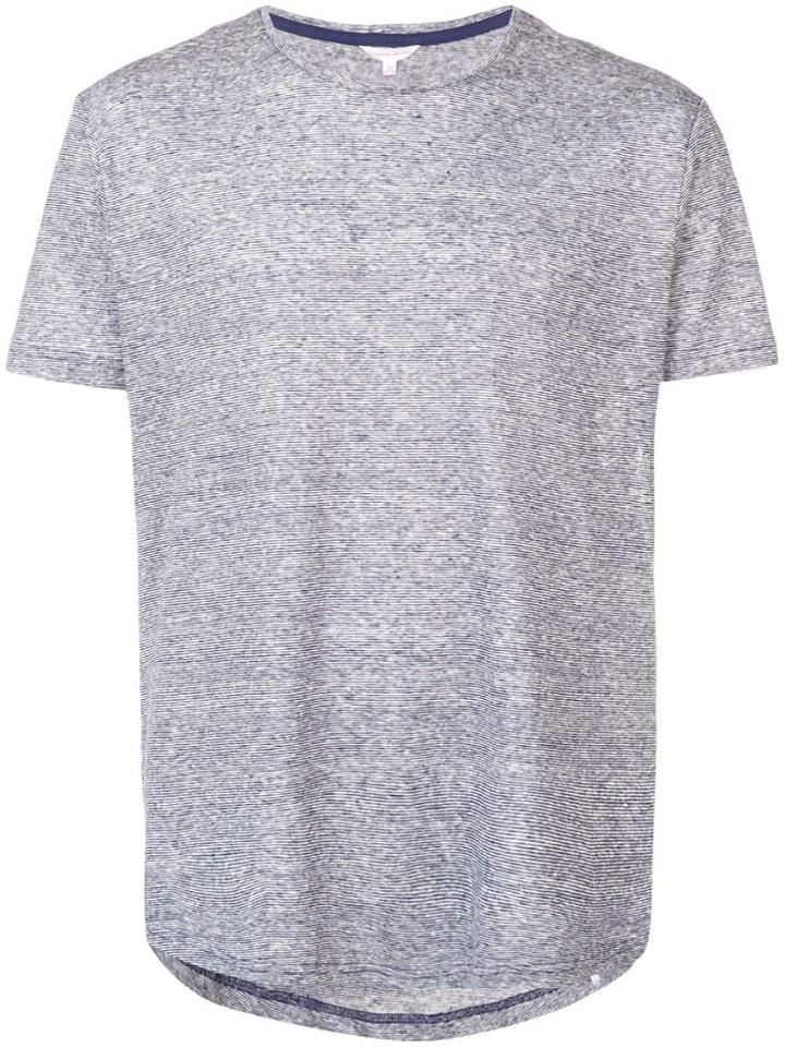Orlebar Brown Short-sleeve Fitted T-shirt - Blue