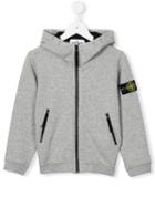 Stone Island Kids Logo Patch Sweatshirt, Boy's, Size: 6 Yrs, Grey