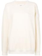 Julien David Textured Sweatshirt - White