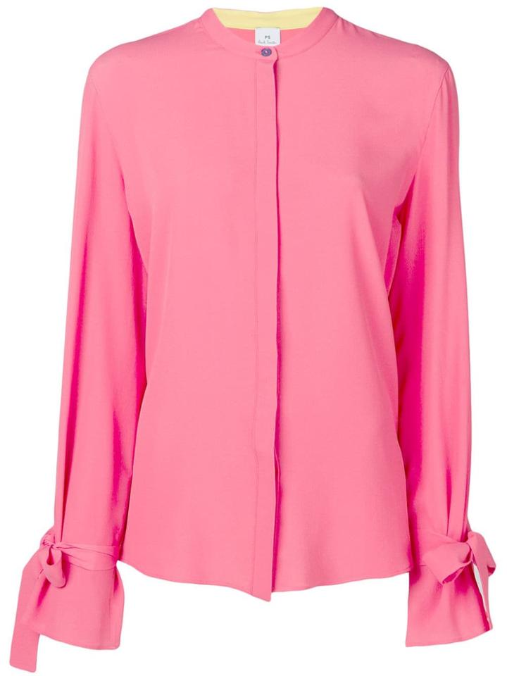 Ps Paul Smith Long Sleeve Blouse - Pink