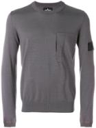 Stone Island Shadow Project Long Sleeved Sweatshirt - Grey
