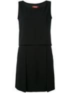 Max Mara Studio - Pompeo Dress - Women - Triacetate/polyester - 46, Black, Triacetate/polyester