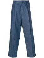 Tonello Cs Wide Leg Trousers - Blue