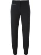 Brunello Cucinelli Cropped Tailored Trousers, Women's, Size: 46, Black, Polyamide/spandex/elastane/virgin Wool