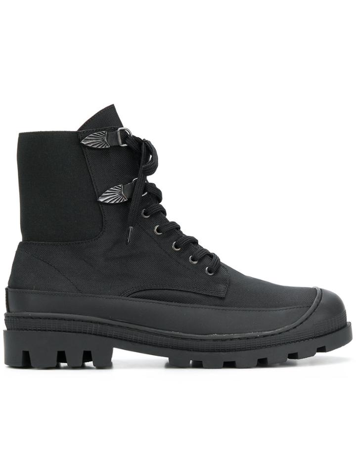 Toga Virilis Lace-up Boots - Black