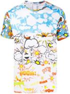 Comme Des Garçons Shirt All-over Print T-shirt - Blue