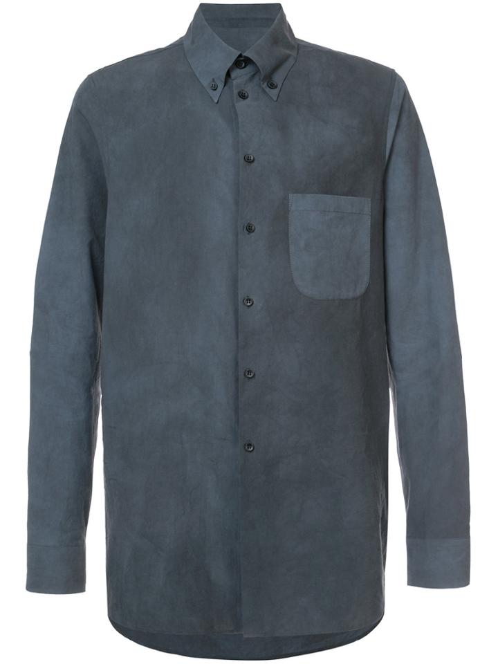 Uma Wang Pocket Shirt - Blue