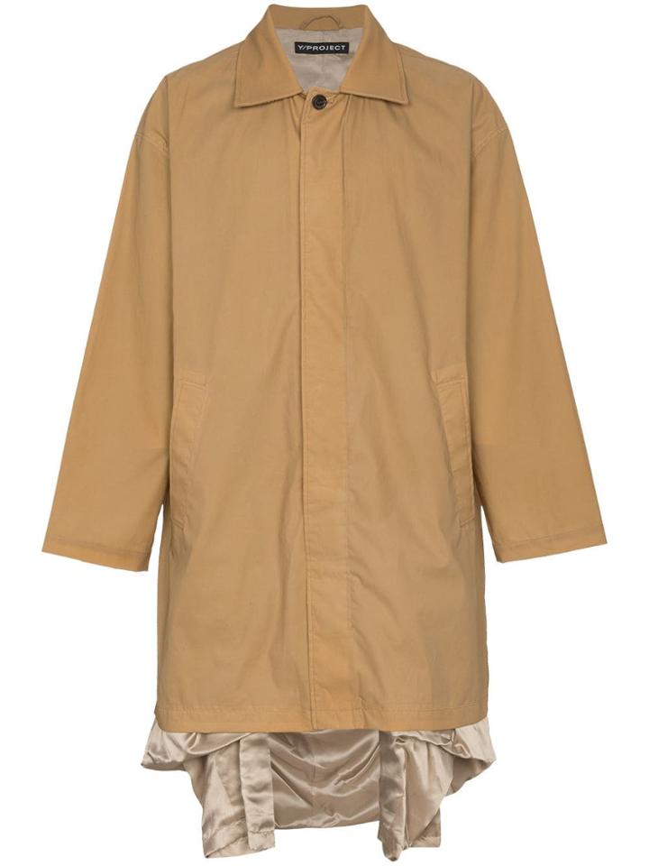 Y / Project Inside Out Lining Parka - Neutrals