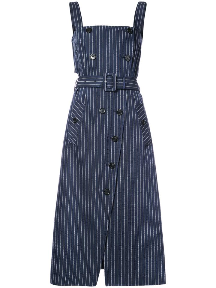 Altuzarra Audrey Striped Dress - Blue