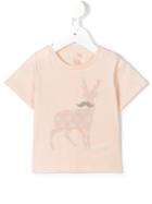 Stella Mccartney Kids - Deer Print T-shirt - Kids - Cotton - 3 Mth, Nude/neutrals