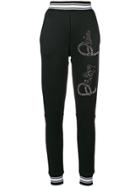 Philipp Plein Logo Track Trousers - Black