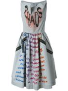Vivienne Westwood Anglomania 'chaos' Printed Dress