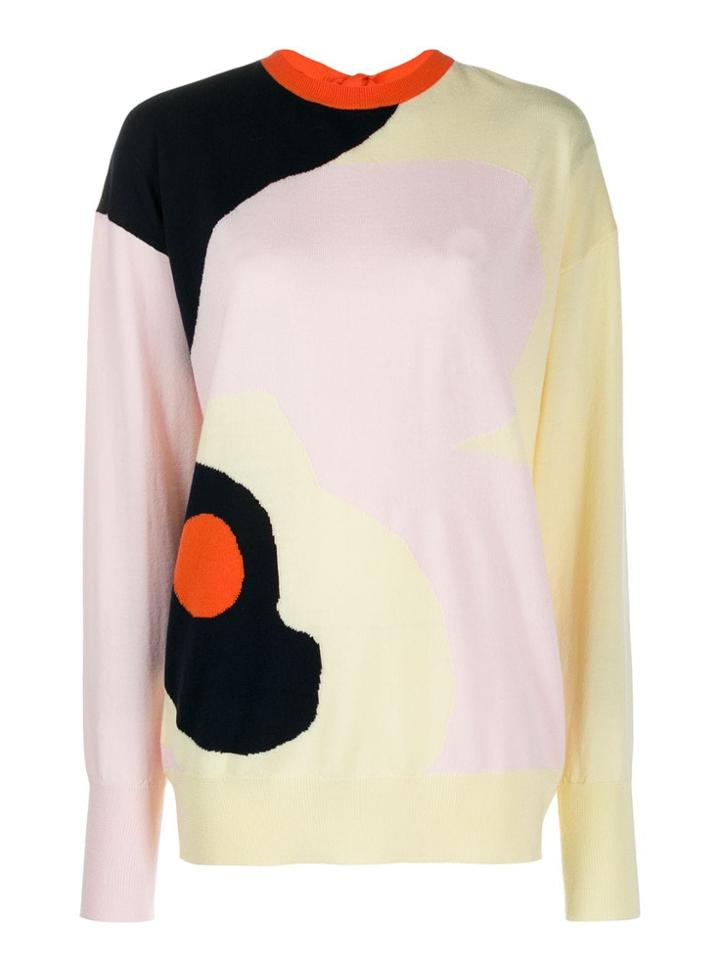 Roksanda Abstract Print Jumper - Yellow