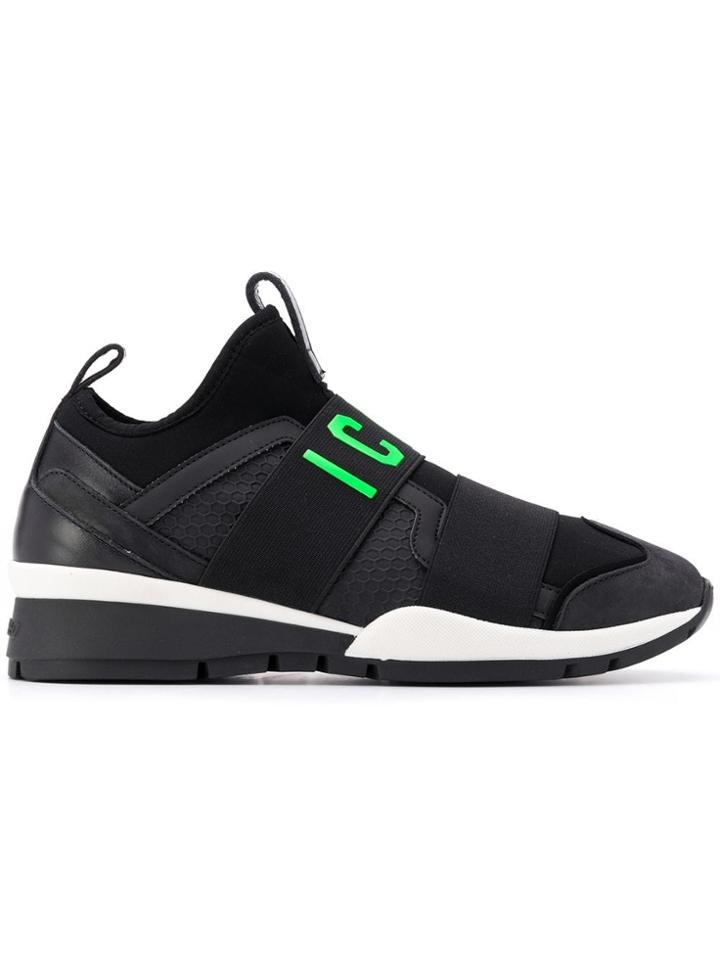 Dsquared2 Low Top Trainers - Black