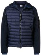 Cp Company Hooded Padded Jacket - Blue