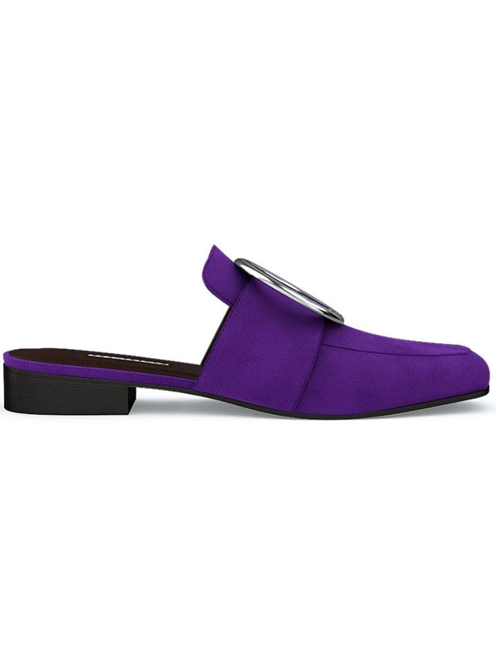 Dorateymur Petrol Mules - Purple