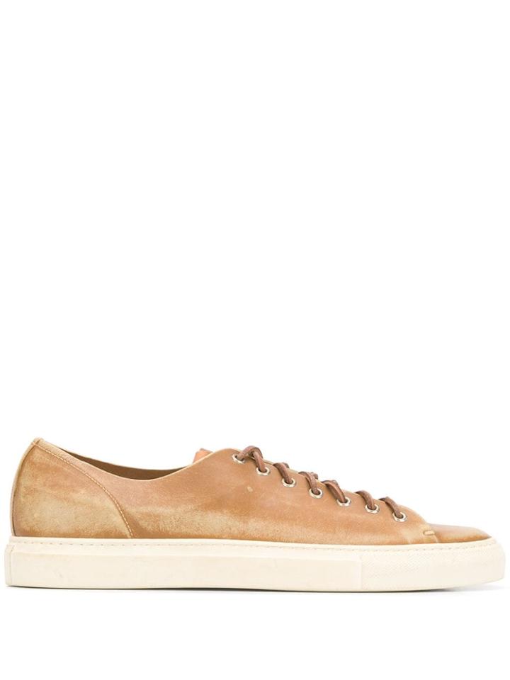 Buttero Lace-up Low Sneakers - Neutrals
