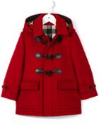 Burberry Kids Duffle Coat, Boy's, Size: 10 Yrs, Red