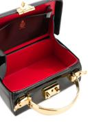 Mark Cross Boxed-shape Mini Bag - Black