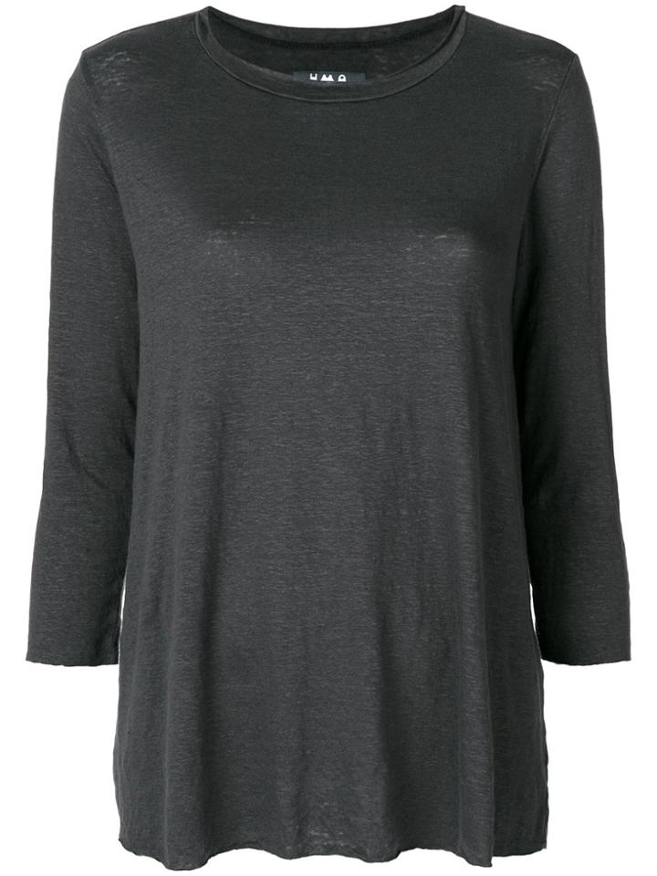 Labo Art Three-quarter Sleeve Jumper - Grey