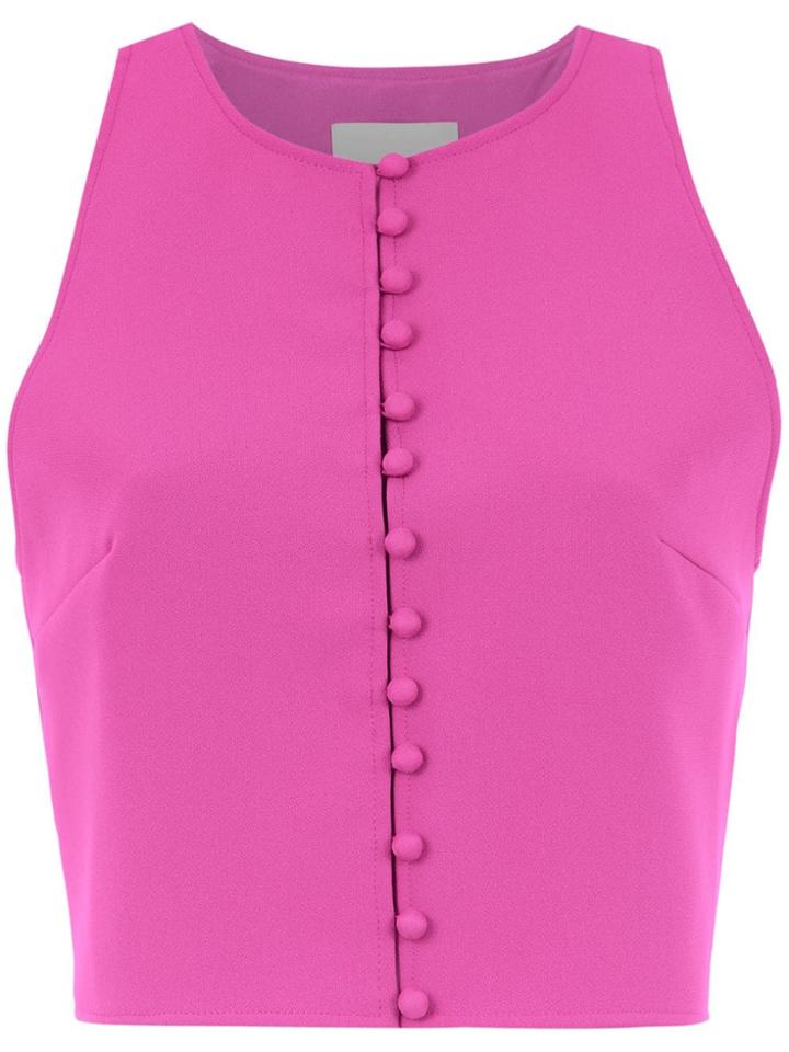 Framed High Line Top - Pink