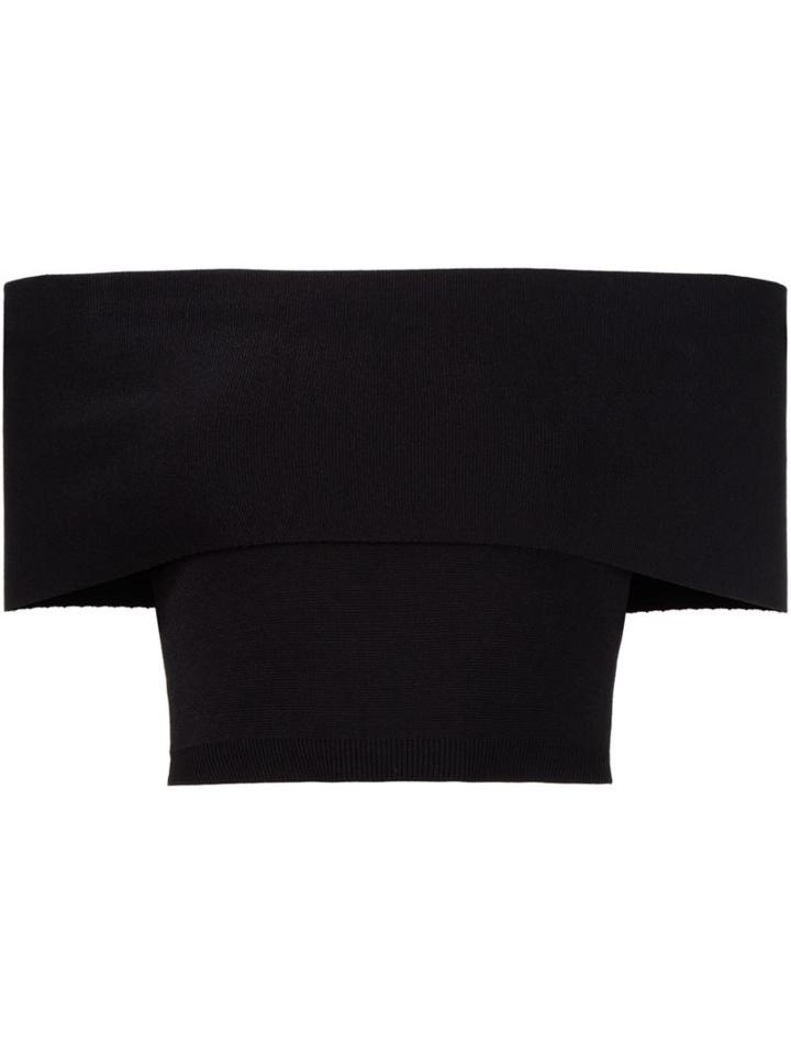 Rosetta Getty Bandeau Cropped Top