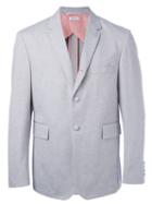 Thom Browne Classic Blazer, Men's, Size: 3, Grey, Cupro/cotton