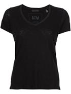 Atm Anthony Thomas Melillo 'schoolboy' V-neck T-shirt