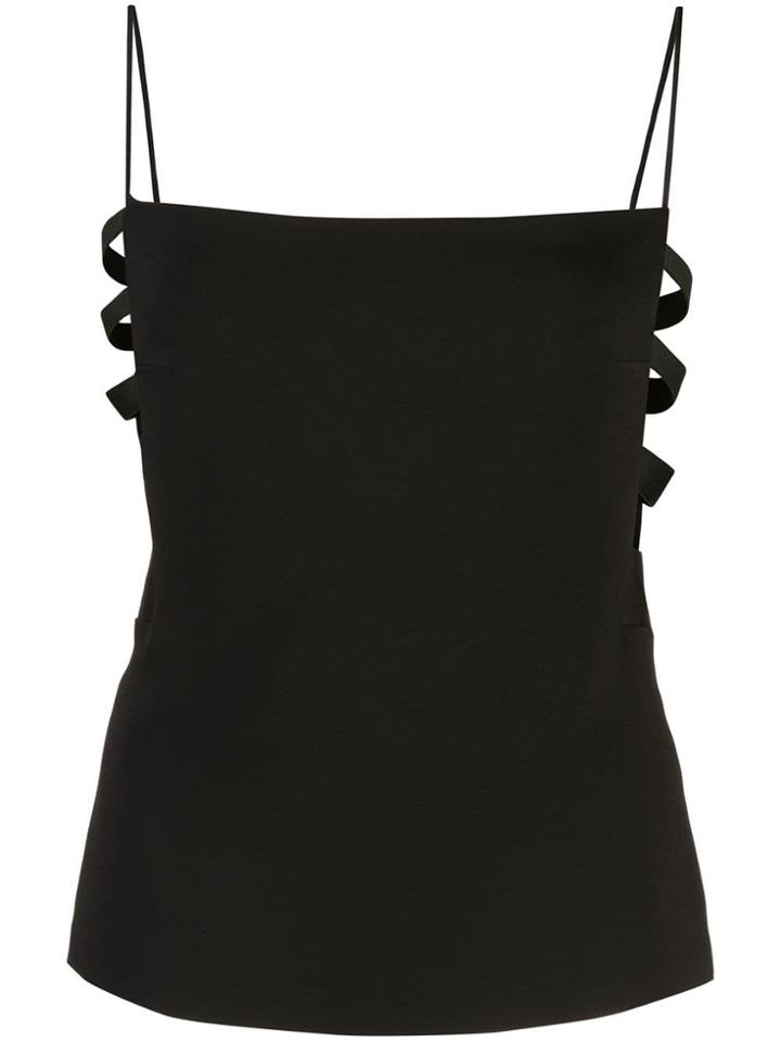 Cushnie Cut-out Detail Top - Black