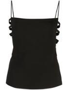 Cushnie Cut-out Detail Top - Black
