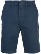 Hudson Chino Knee-length Shorts - Blue